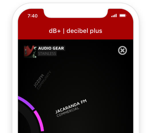 decibel plus | dB+